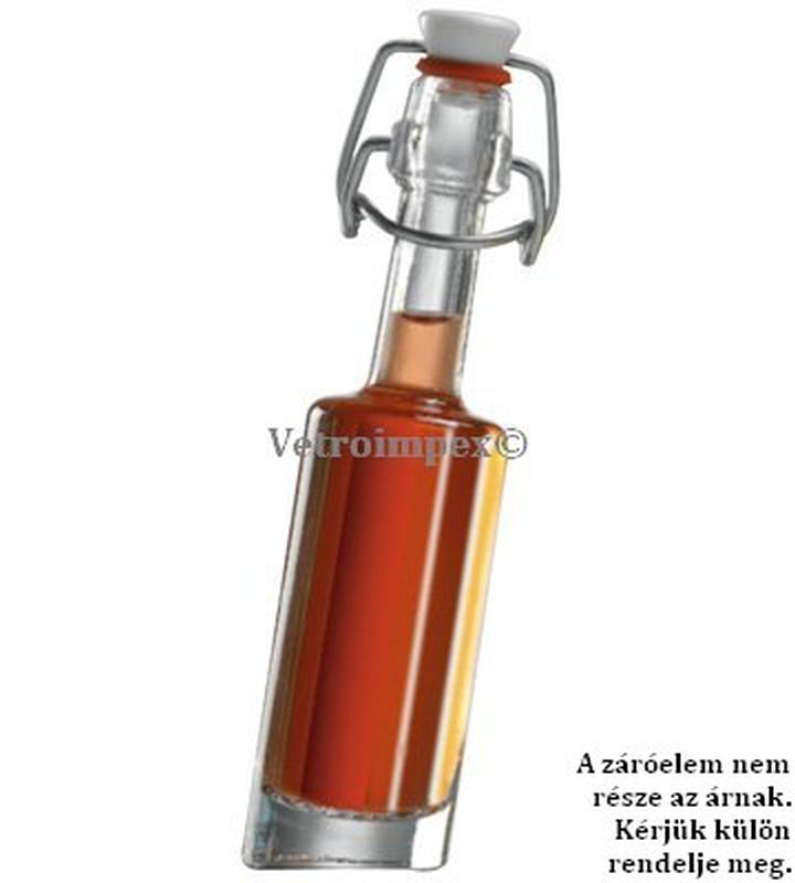 40ml Itálico üvegpalack - pálinkás üveg