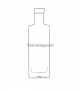 200ml Cilindrica Pezzo üvegpalack - pálinkás üveg