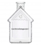 200ml Mézeskalácsház karácsonyi üvegpalack