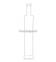 350ml Grazioso üvegpalack - pálinkás üveg
