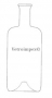 750ml Cilindro üvegpalack - pálinkás üveg