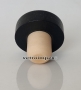 T-dugó fa-fekete-PE sima - 19,0mm /39,5×13/